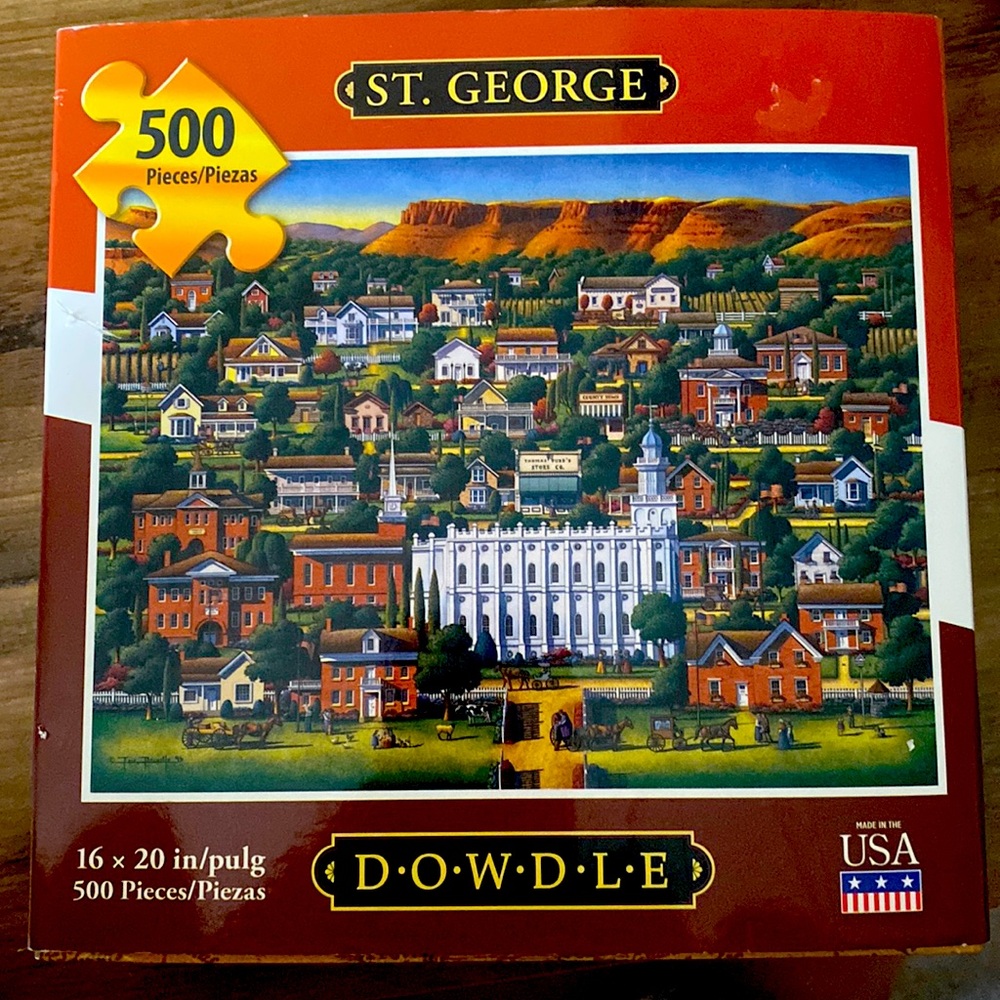 Dowdle puzzle. Saint George! 500 pcs. Brand new.